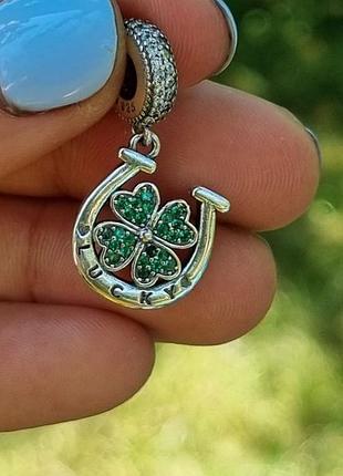 Серебряная бусина "lucky (s925)