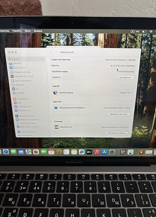 Macbook air 2020 a2179 i3-10п 13‘ 8/256 space grey2 фото