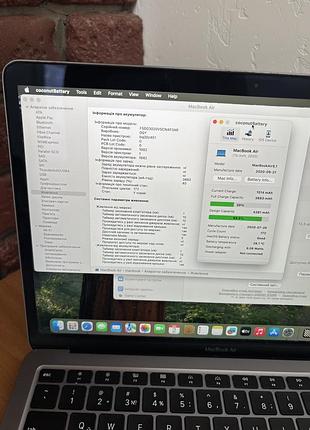 Macbook air 2020 a2179 i3-10п 13‘ 8/256 space grey3 фото