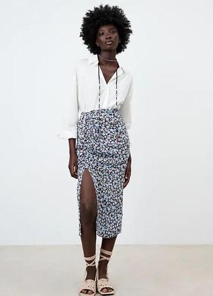 Спідниця міді zara