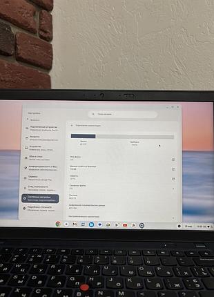 Lenovo thinkpad chromebook i5-1245u ips 8 ram 256 ssd4 фото