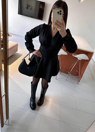 Платье - комбинезон с имитацией корсета8 фото