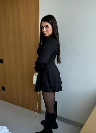 Платье - комбинезон с имитацией корсета6 фото