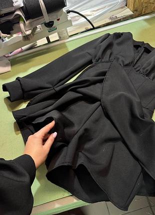 Платье - комбинезон с имитацией корсета5 фото