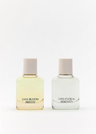 Парфумована вода zara bloom breeze edp + floral serenity edp, 30 мл + 30 мл (1,0 fl. oz)