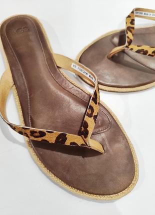 Шкіряні в'єтнамки ugg