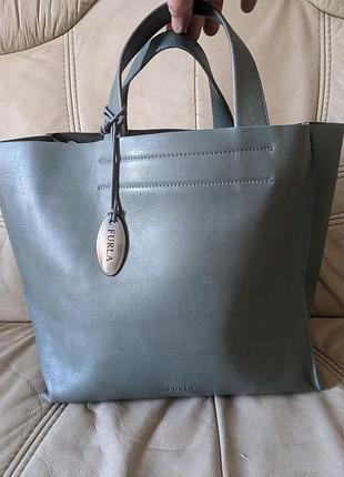 Furla эксклюзивная кожаная сумка сумка оригинал шоппер из кожи оригинал костяная сумочка женская премиум бренд кожаная сумка женка