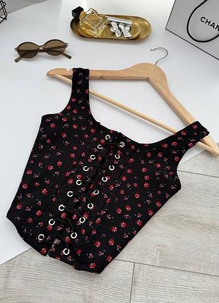 Топ майка корсет