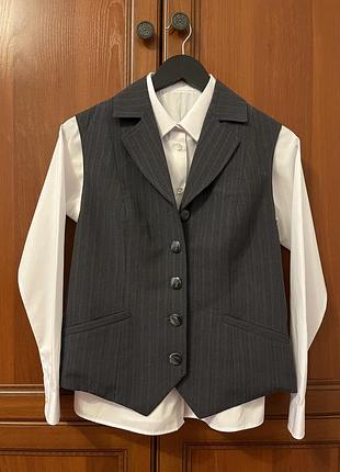 Брючний костюм жилетка і штани