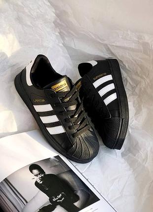 Кеды adidas superstar черные, мужские кроссовки адидидис супер стары, женские кеды adidas superstar.