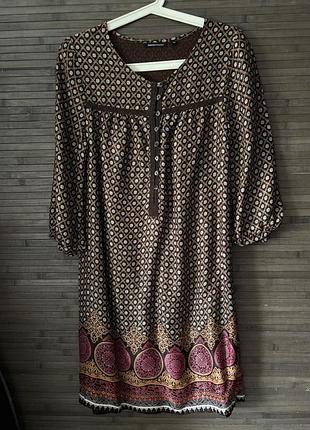 Платье из вискозы на пуговицах 3suisses collection