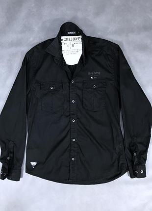 Сорочка рубашка jack & jones - l - чоловіча