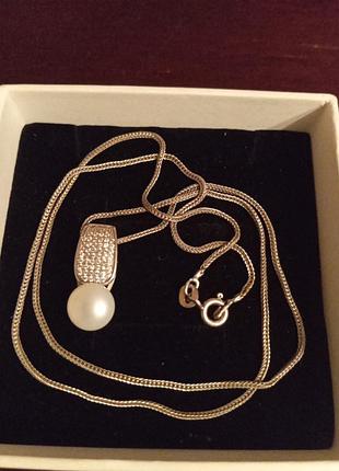 Подвеска на цепочке, длина цепочки 55см2 фото