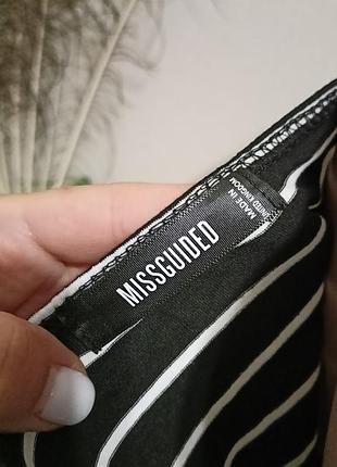 Полосатый боди на плечах missguided3 фото