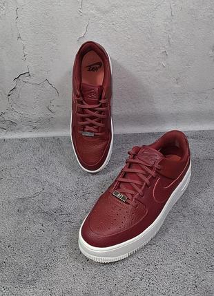 Шкіряні кросівки nike air force 1 af 1 sage шкіряні черевики air jordan 1 low