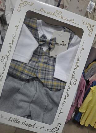 Комплект в подарочной коробке 56,62,68,74,80 размер little angel