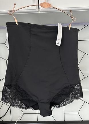 Утягивающие трусы черные