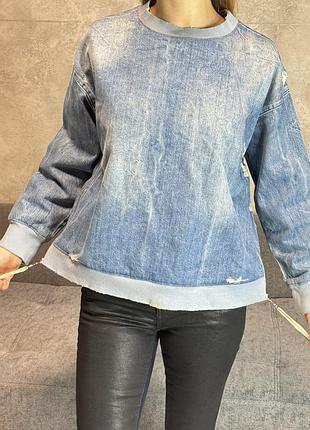 Джинсовая кофта zara