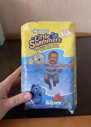 Підгузки для плавання huggies little swimmers 2-3 12 шт