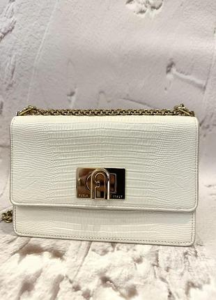 Шкіряна кросбоді furla
