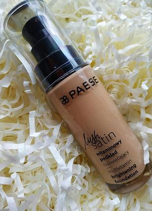 Pase lush satin.тональная основа.