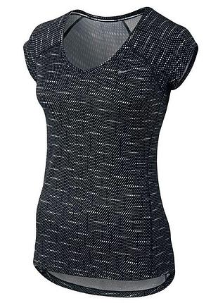 Футболка женская nike miler 799141-010, xl