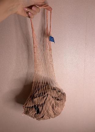 Сумка авоська розовая 🩷🌸