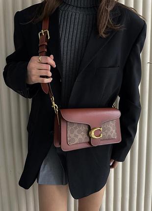 Сумка coach с клапаном 7