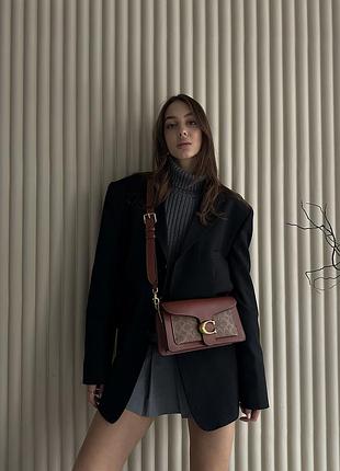 Сумка coach с клапаном 6