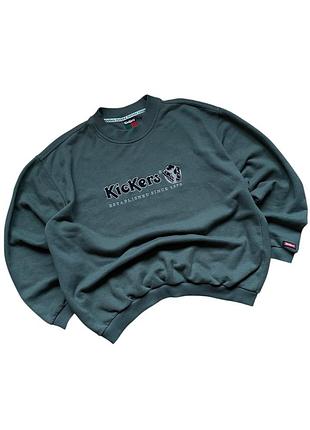 Світшот kickers vintage rare item sk8 skate реп шмот оверсайз