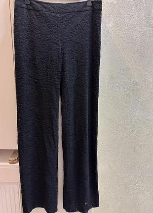 Брюки из кружева, кроше, свободные брюки не notizie