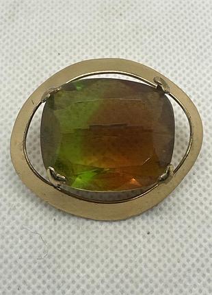 Брошь винтаж бижутерия