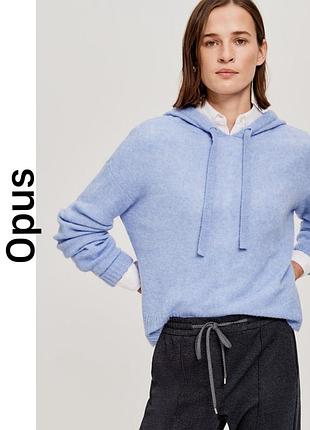 Худі з капюшономopus зі змішаної пряжі з мохером і шерстю