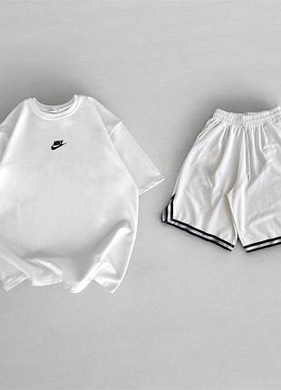 Белый комплект nike💣