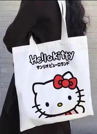 Шоппер хеллоу котти минимализм