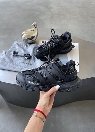 Кроссовки balenciaga track black/white