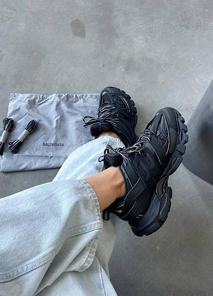 Кроссовки balenciaga track black2 фото