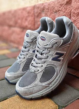 Мужские кроссовки new balance 2002r grey 49 беланс серого цвета