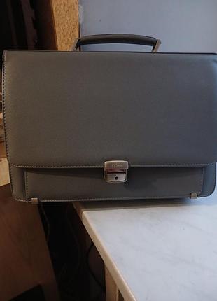 Шкіряний портфель bolinni