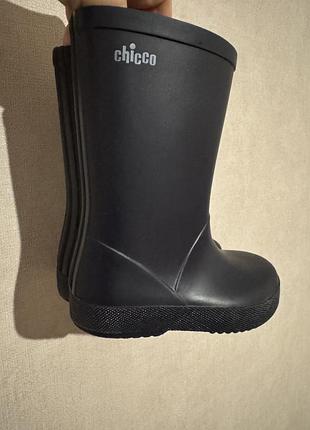Резиновые сапоги chicco 23p темно синие