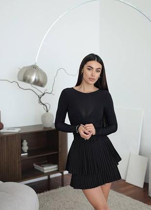 Спідниця плісирована 🩶 7