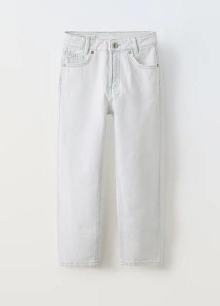 Новые джинсы zara mom fit