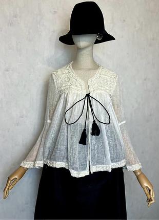 Блуза з вишивка бісером,,,етно,стиль бохо