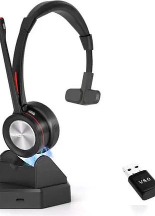 Беспроводная bluetooth гарнитура mairdi mrd-m890bt для колл-центра конференц-оборудования