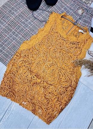 Ажурный топ zara s топ с молнией на спине кружевной топ зара
