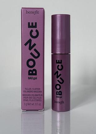 Оригинальный benefit badgal bounce volumizing mascara mini тушь для объема ресниц