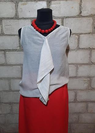 Легка стильна новенька блуза майка з чудовим складом wunderwerk