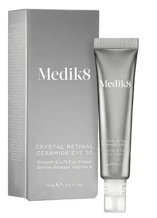 Крем для разглаживания зоны вокруг глаз medik8 crystal retinal ceramide eye serum - 10