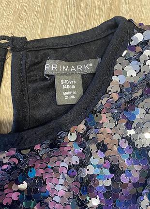 9-10 блискучий топ в пайетках primark🌟 2