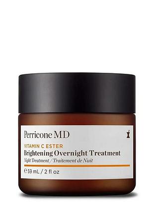 Интенсивный ночной увлажняющий крем для лица perricone md vitamin c ester brightening overnight
